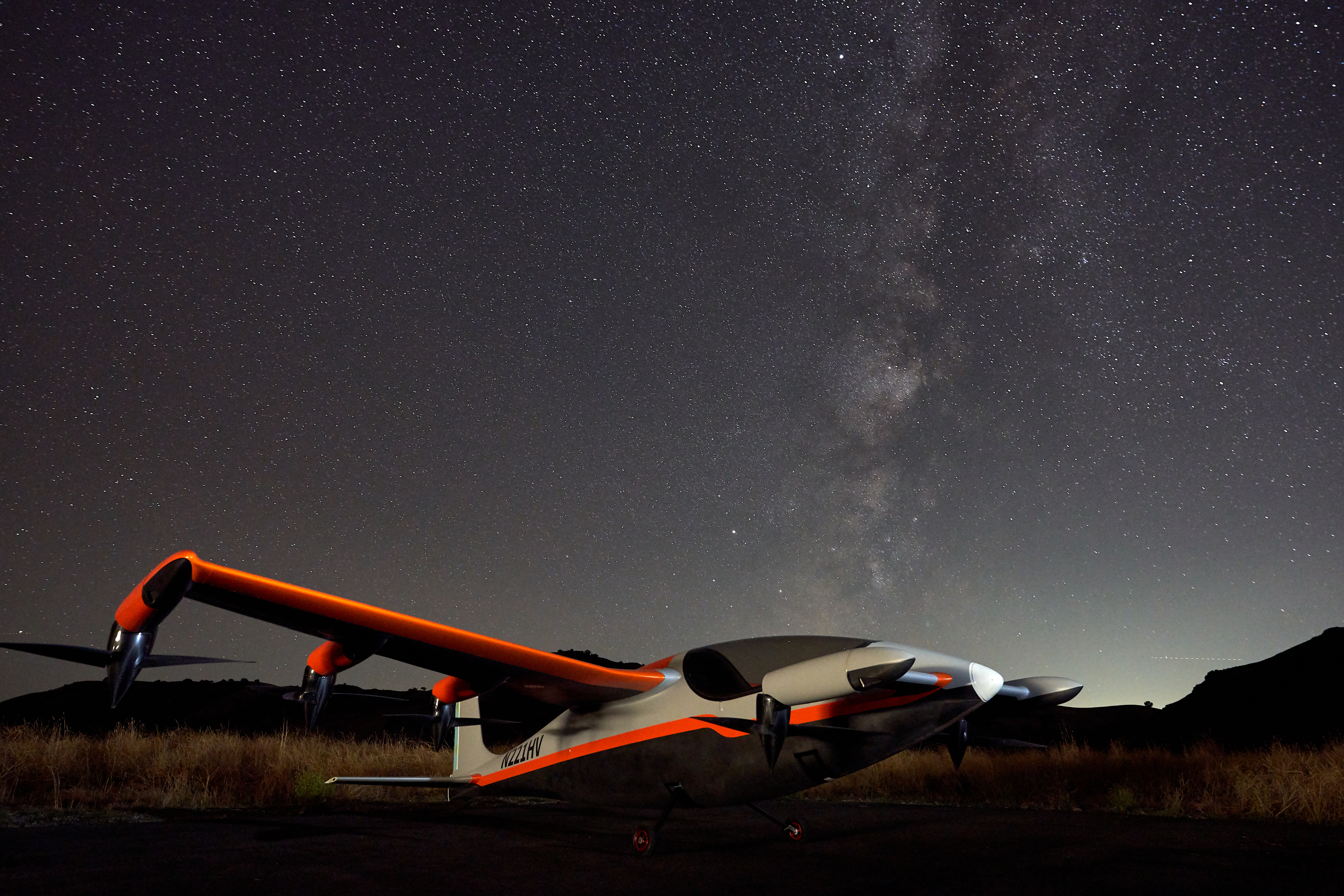 Kitty Hawk Heaviside starry night