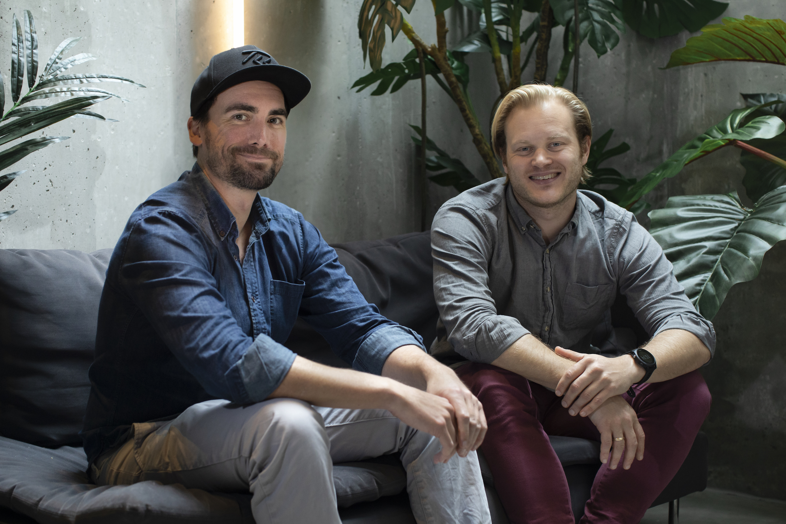 Image CFO Jeremy Gerst left CEO Magnus Wanberg right