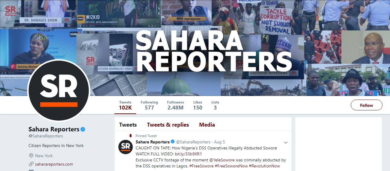 Sahara Reporters