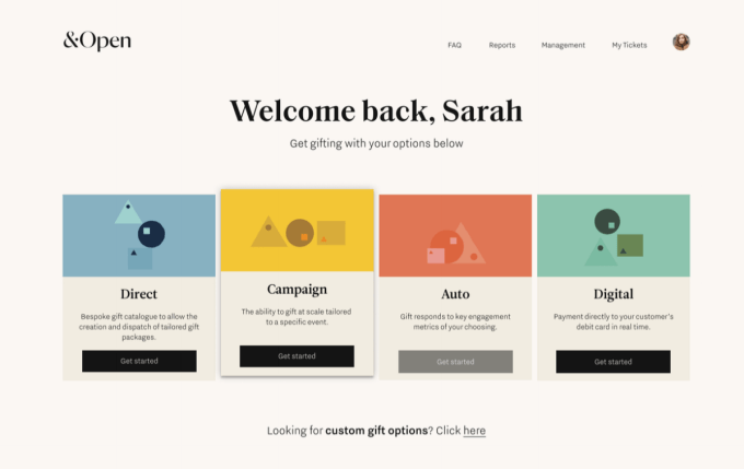 &Open welcome screen