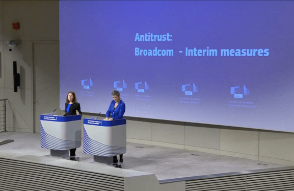 Broadcom EU interim measures decision