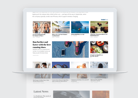 Taboola Feed Desktop Single