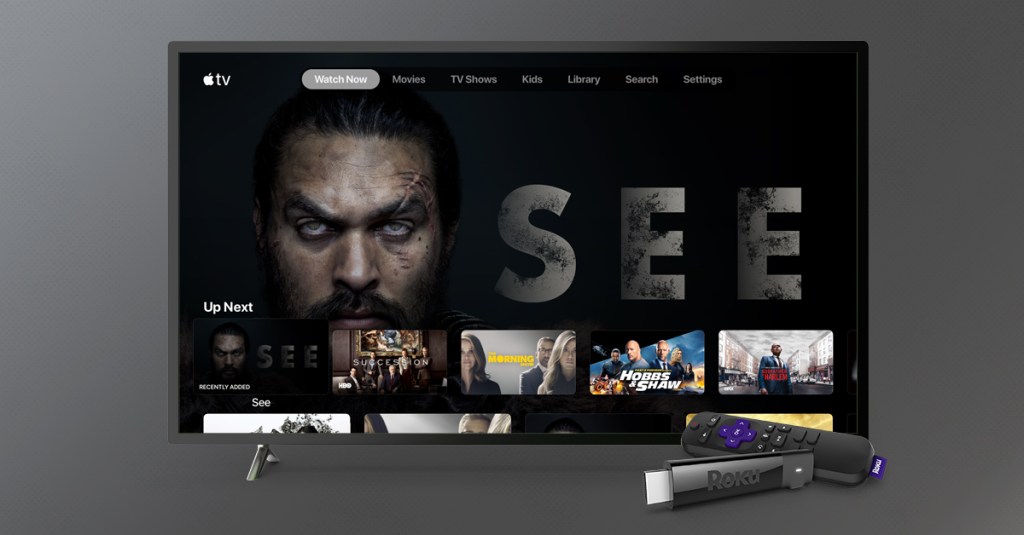 apple tv app roku