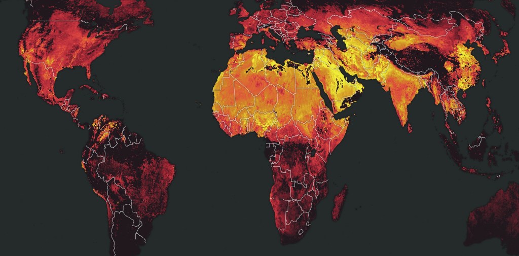 methane emissions map