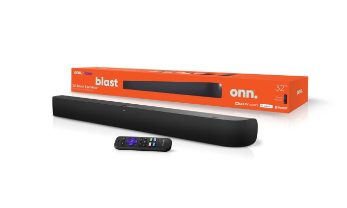 onn Roku Smart Soundbar