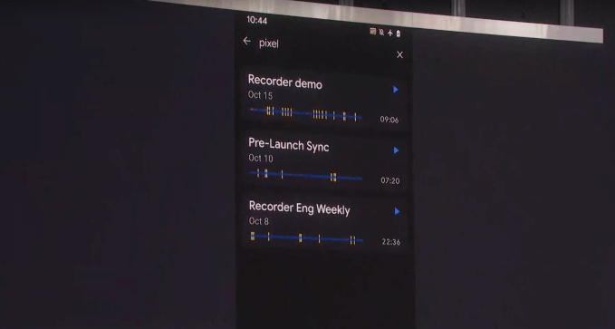 pixel voice recorder