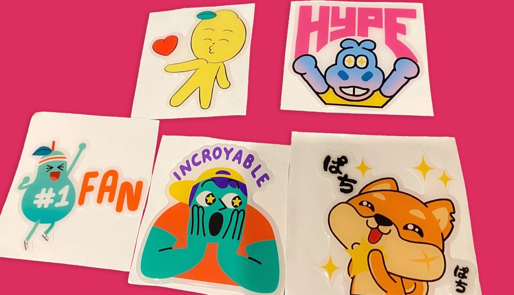 Super Stickers from YouTube
