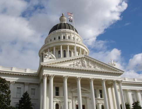 The California State Capitol building