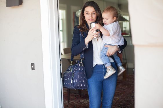 Kinside co-founder Shadiah Sigala with her baby Leon