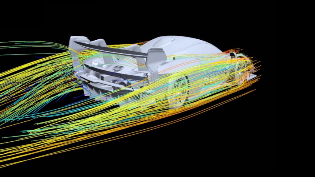 McClaren Senna GTR aerodynamics