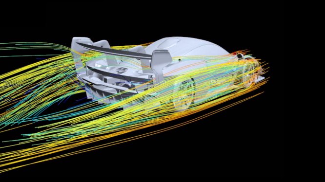 McClaren Senna GTR aerodynamics