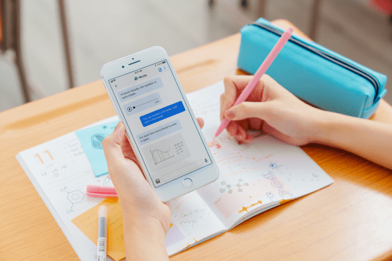 Snapask tutoring app