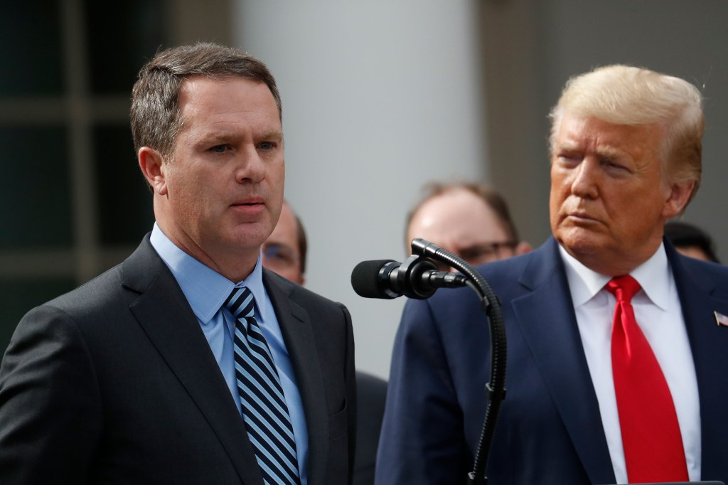 President Trump Holds News Conference In The Rose Garden Of White House