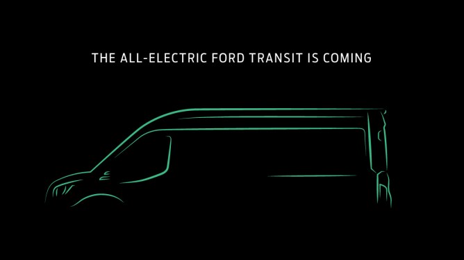 All-Electric Ford Transit is Coming