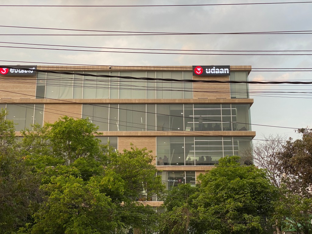 An Udaan office building in Bangalore.