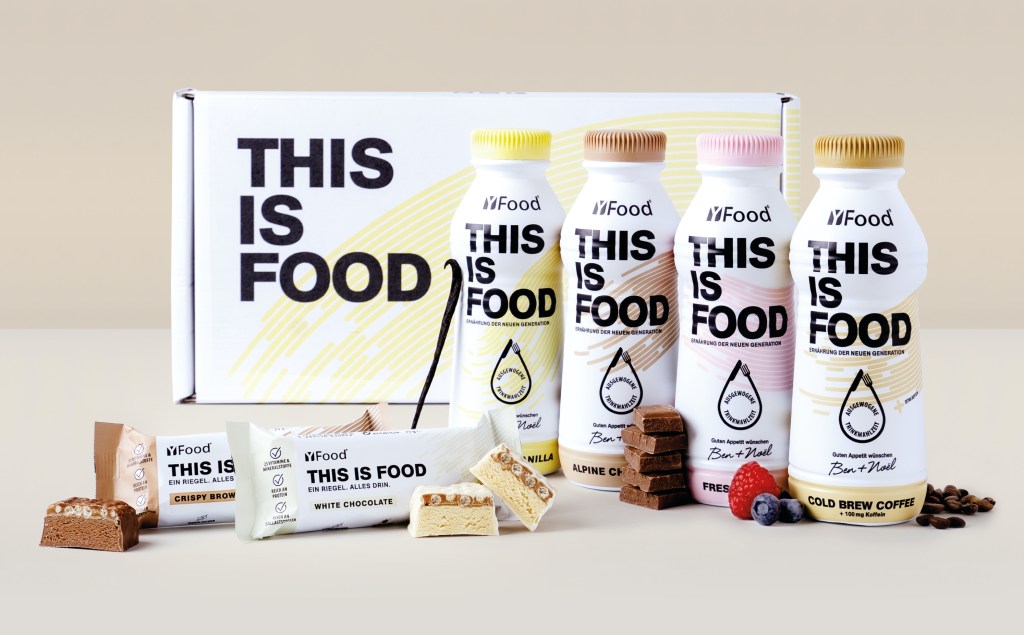 Array of Yfood products