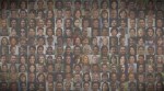 a photo collage of faces that are generated by AI and do not exist, as a demonstration of generative AI's ability to create deepfakes