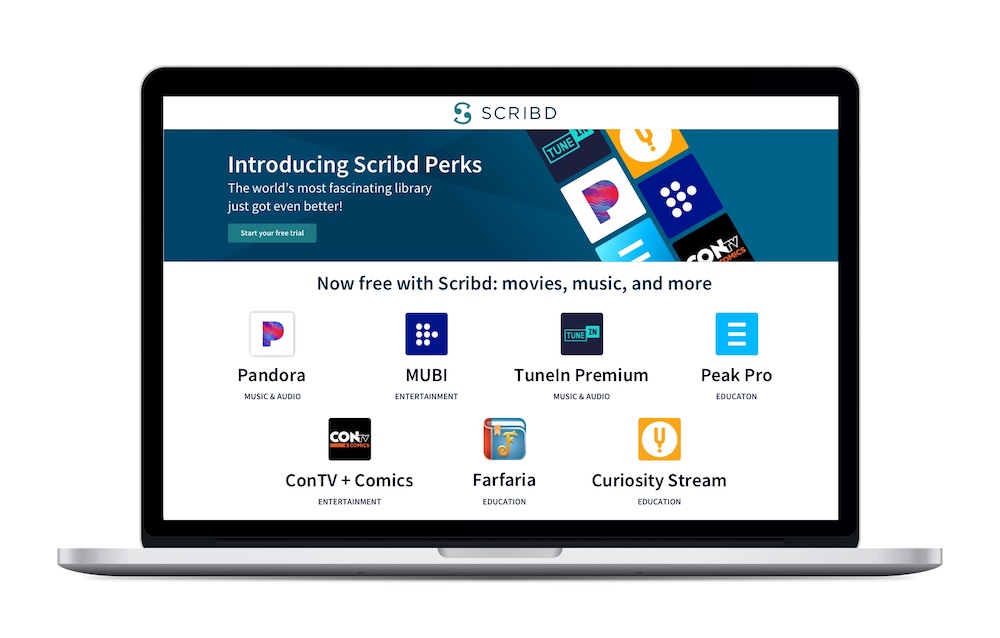 Scribd Perks