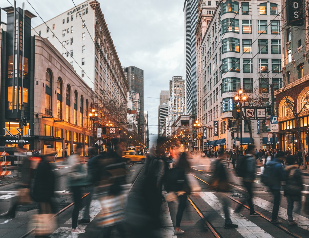 Each busy day looks exactly the same, but people around are always different. Just take a moment to slow down.