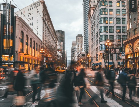 Each busy day looks exactly the same, but people around are always different. Just take a moment to slow down.