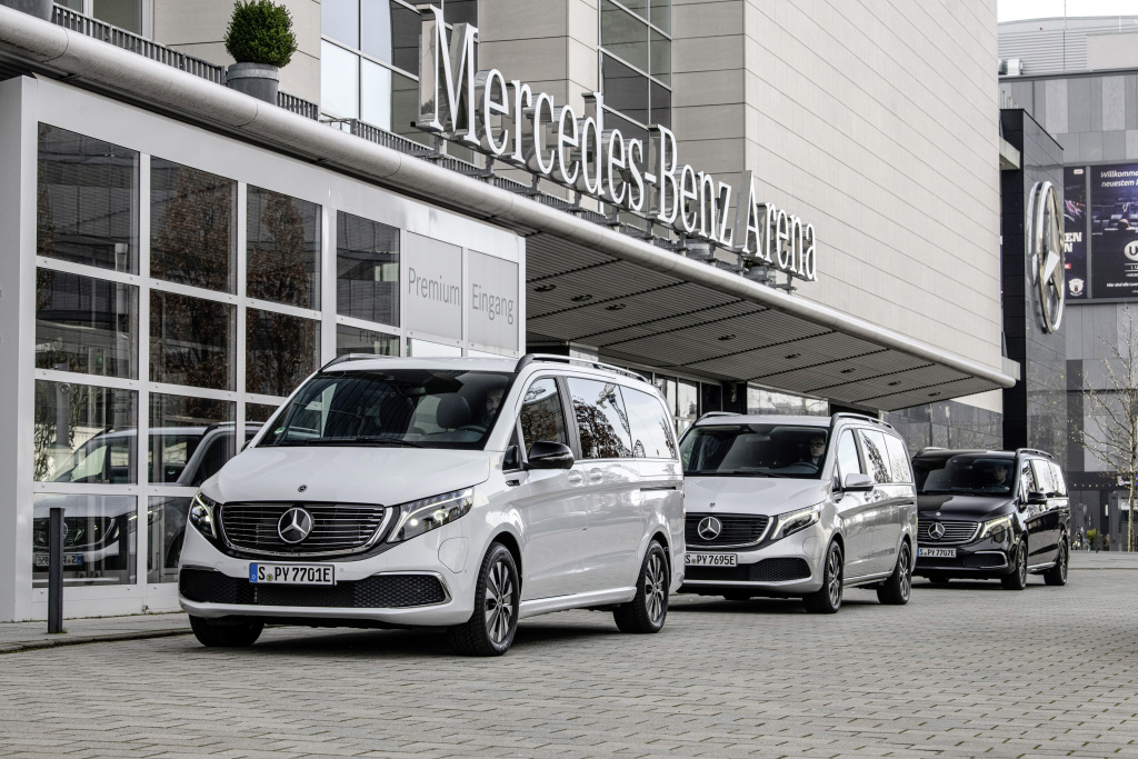 mercedes eqv electric van