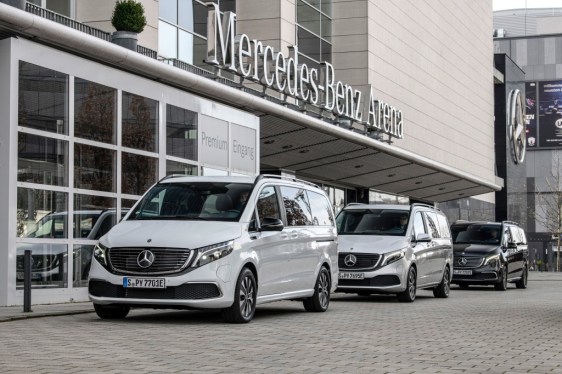 mercedes eqv electric van