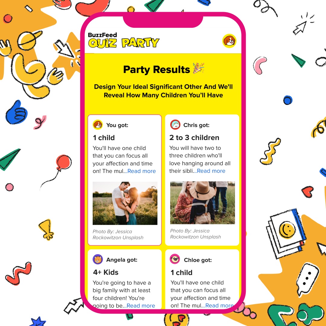 BuzzFeed Quiz Party