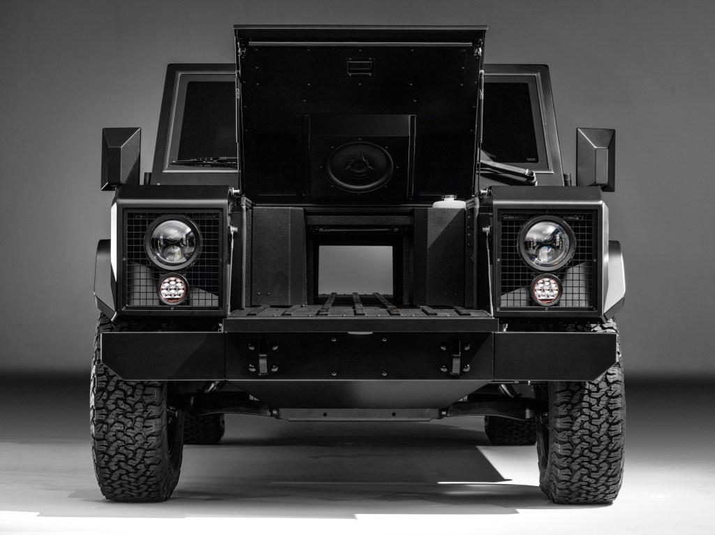 Bollinger electric vehicle Passthrough