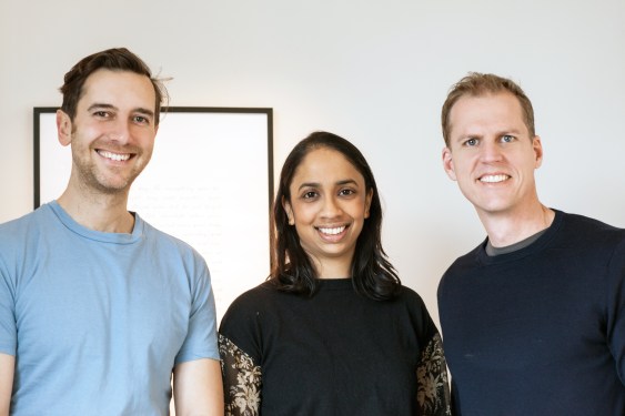 Max Landry, Mridula Pore, Evan Harris, Founders Peppy