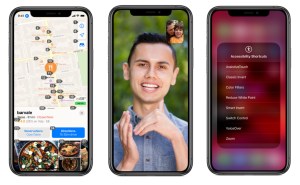 Accessibility features on the Apple iPhone