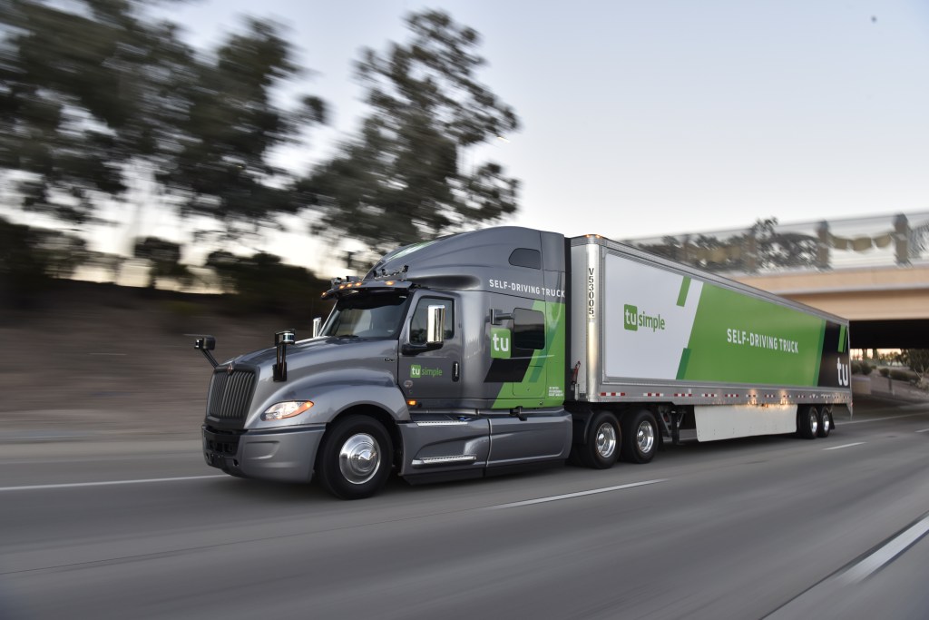 Navistar TuSimple Truck Image