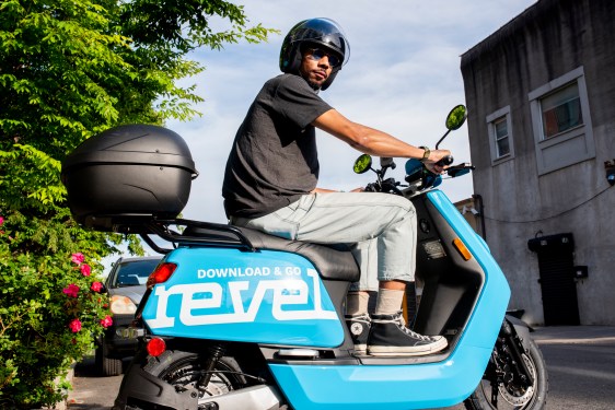Revel moped San Francisco