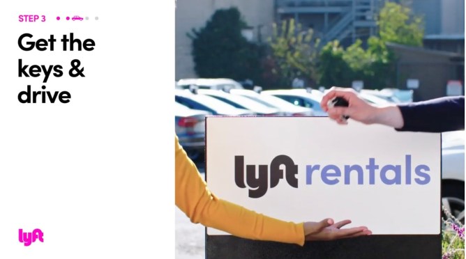 lyft rentals program