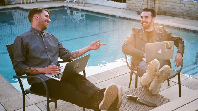 Hard Times founders Bill Conway and Matt Saincome