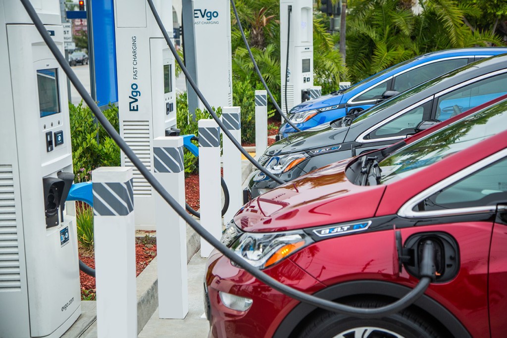 GM and EVgo charging