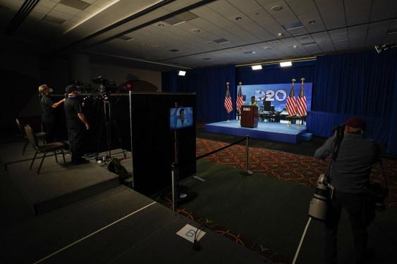 Virtual DNC stage