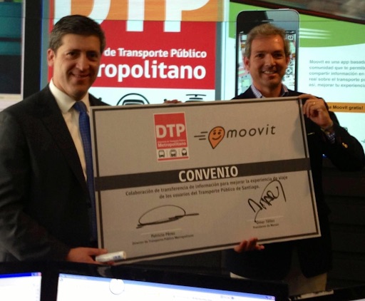Launching with TranSantiago in Chile