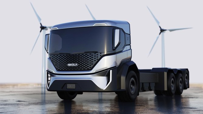 Nikola Refuse vehicle