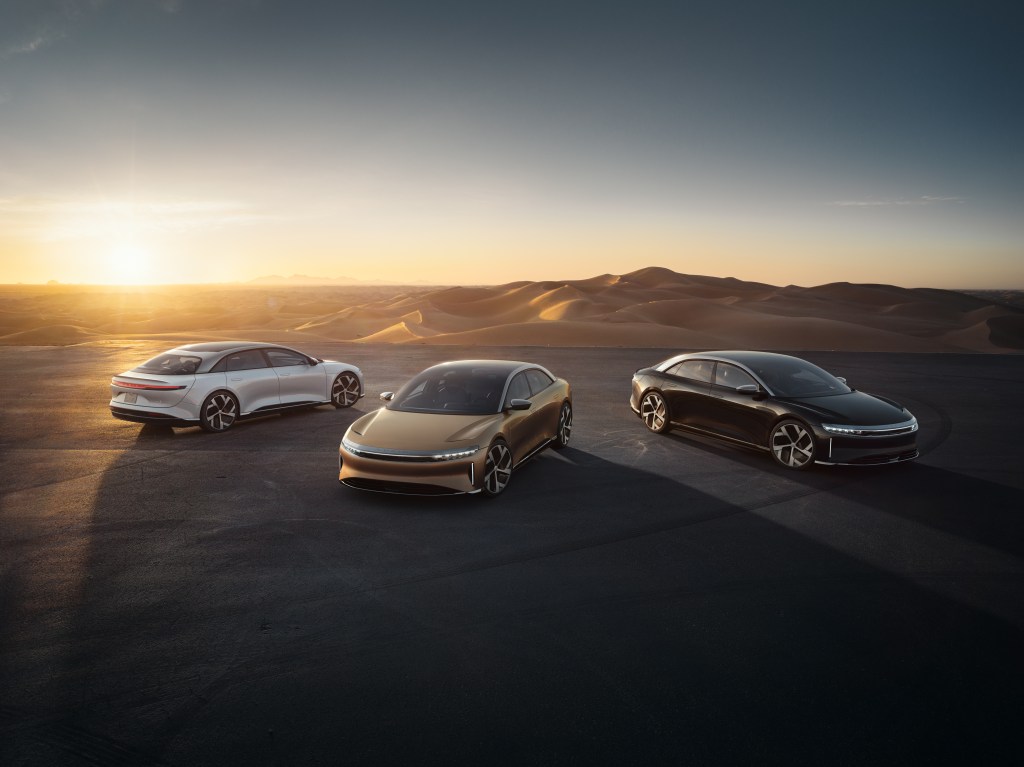 Lucid Motors air EV