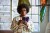 Portrait of mature woman using smartphone at home