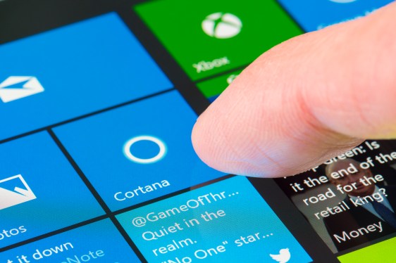 Using Cortana on Surface Pro 4