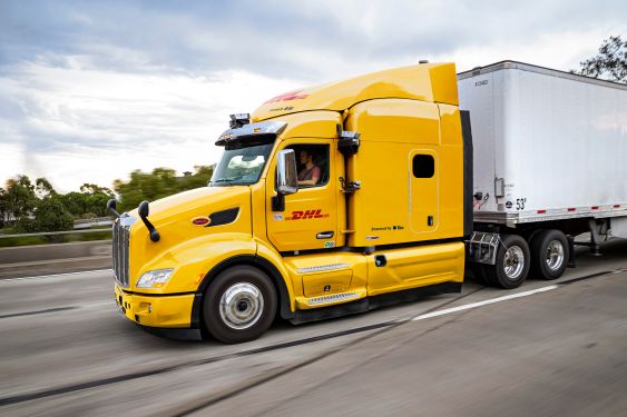 Ike-DHL autonomous trucks
