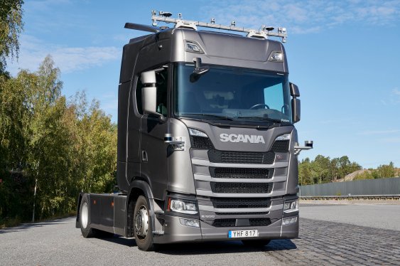 TuSimple Traton self-driving trucks