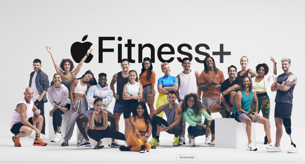 Apple fitness+ service