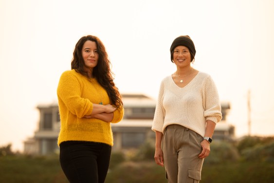 Transposit CEO Divanny Lamas and founder and CTO Tina Huang