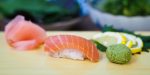 Image of WildType's sushi-grade, lab-grown salmon. Image Credit: Arye Elfenbein/WildType