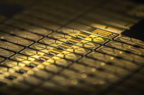 the ion trap at the heart of IonQ's next-generation system