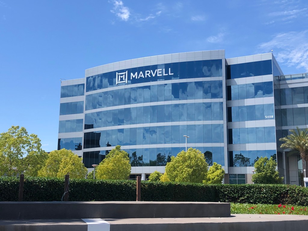 Marvell headquarters in Santa Clara, CA