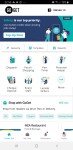 Screenshots of GoGet's app