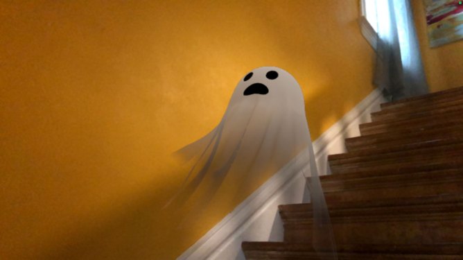 AR ghost screenshot